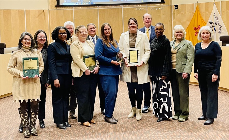 Council Recognizes Triple Crown Award Winning Finance Division Staff