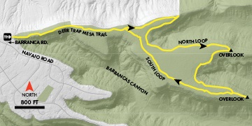 Deer Trap Mesa Trails