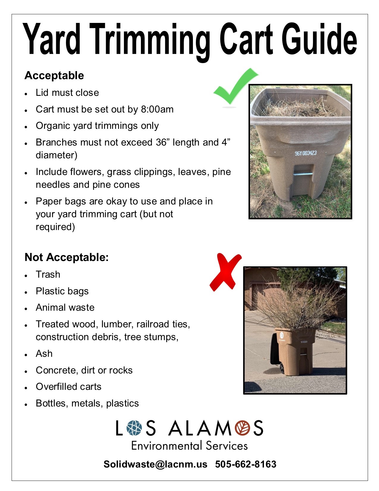 How To Use the Yard Trimming Cart