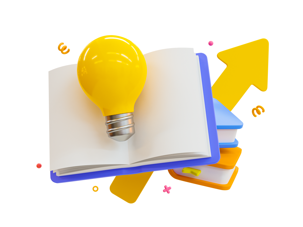 Image of a book of information and ideas