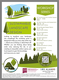 Thumbnail image of Sustainable Landscape Design flyer
