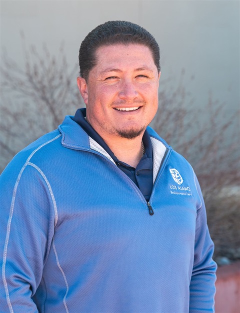 Portrait of Armando Gabaldon, the environmental services manager