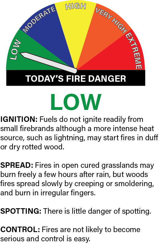 Fire Danger - Low