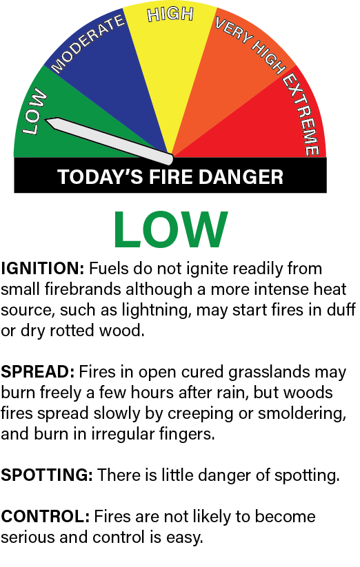 Fire Danger - Low